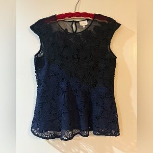 Lace Deletta Top (anthropologie)